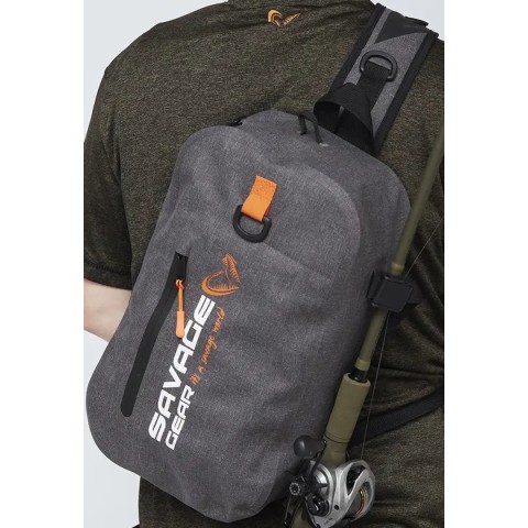 Рюкзак Savage Gear Aw Sling Rucksack 13 Grey