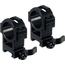 Быстросъемные кольца Leapers UTG Max Strength. d - 30 мм. High. Weaver/Picatinny