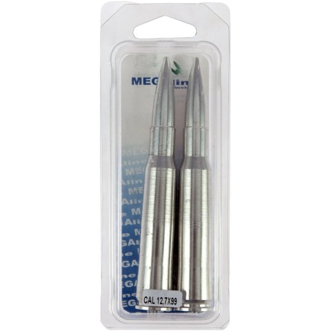 Фальш-патрон MEGAline кал.12.7x99. Алюміній. 2 шт/уп