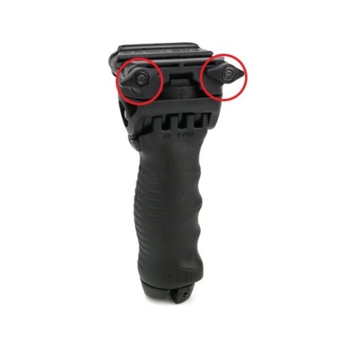 Рукоятка-сошки FAB Defense поворотна похила на планку Пікатінні (tpodg2-b)
