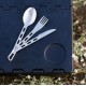Набор столовых приборов Tribe T-FC-0020-metal Hiker Set metal