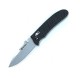 Ніж складаний туристичний Ganzo G704 ( 8.6 см) 440С / G10 чорний