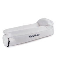 Матрац, ламзак надувний Naturehike NH20FCD06, 180х70х52 см, сірий, має чохол-рюкзак