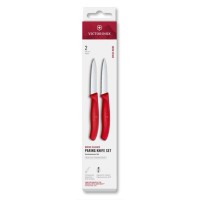 Набір ножів для чищення овочів Victorinox Swiss Classic 2 ножа черв 6.7691.2C1
