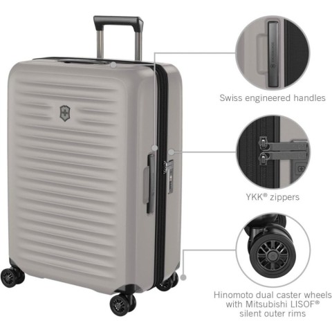 Валіза Victorinox AIROX Advanced Stone White Велика