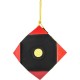 Мишень для стрельбы Yate Cube Polimix 6. 30x30x30 см. 40 lbs Black / Red