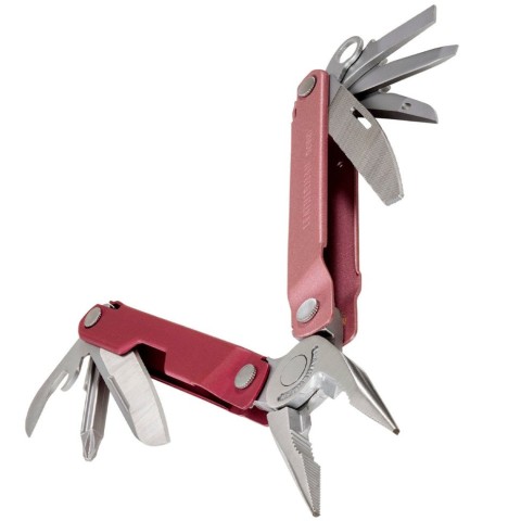 Мультиінструмент Leatherman Bond Heathered Cranberry, нейлоновий чохол