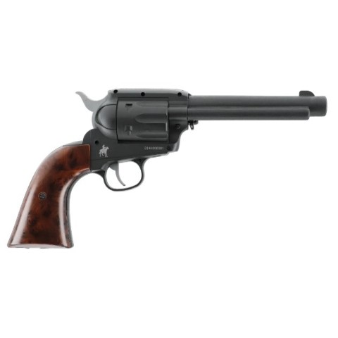 Пневматичний револьвер Umarex Marlin Revolver 4.5 мм Black/Brown