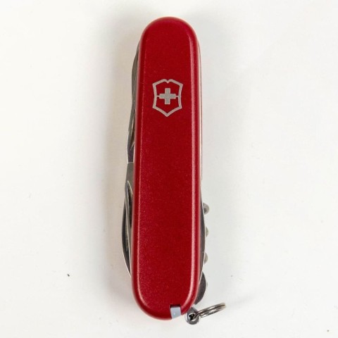 Ніж Victorinox Huntsman Mat 91мм,15функ,черв.мат