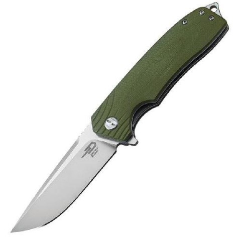 Нiж складний Bestech Knife LION Army Green BG01B