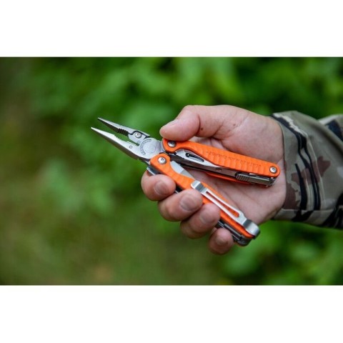 Мультиінструмент Leatherman CHARGE PLUS ORANGE, синтетичний чохол, карт. кор., метрич. біти