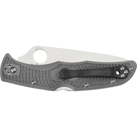 Нож Spyderco Endura 4 Lightweight Flat Ground Gray