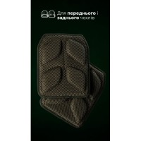 Чоловічий анатомічний демпфер для плитоноски “М4” M-XL (2 шт | Олива) ТМ Балістика
