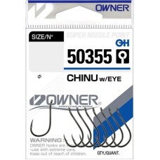 Крючок Owner Chinu w/Eye 50355 #3 (10 шт/уп)