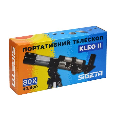 Телескоп SIGETA Kleo II 40/400 AZ