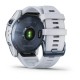 Смарт-годинник Garmin fenix 7X Sapphire Solar мінерально-синій титановий DLC з ремінцем кольору білого каменю
