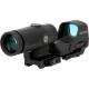 Приціл коліматорний Holosun 510С + магніфер HM3X