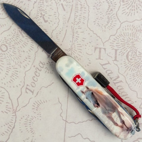 Складаний ніж Victorinox CLIMBER ZODIAC Білий кінь 1.3703.7.Z5270pk