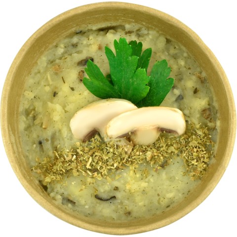 Картопляне пюре з грибами  Happy Elk прозора упаковка