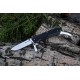 Багатофункціональний ніж Ruike Trekker LD21-B, (8.5 см) 12C27 / G10 чорний, 12 інстр.