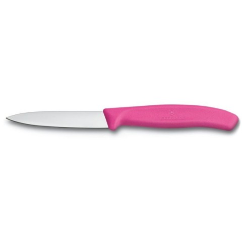 Кухонний ніж Victorinox SwissClassic Paring лезо 8см з рож. ручкою 2шт (блістер)