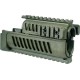 Цевье FAB Defense полимерное для Сайги, 4 планки ц:olive drab