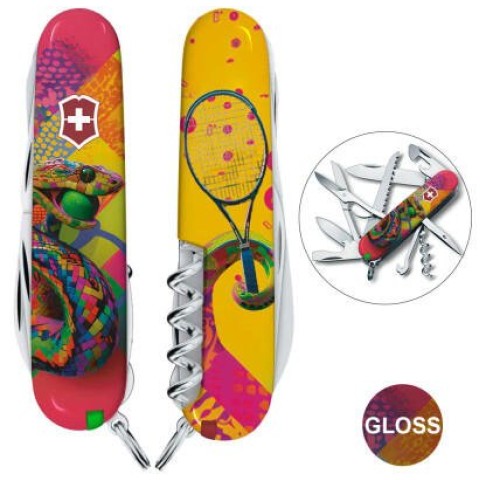 Ніж Victorinox Swiss Army Huntsman Zodiac Змія-тенісист