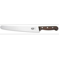 Нож кухонный кондитерский Victorinox Wood 26 см, серрейтор, розовое дерево
