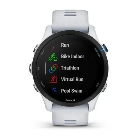 Смарт-годинник Garmin Forerunner 255 Music білий камінь