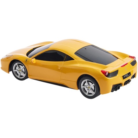 Машинка Rastar Ferrari 458 Italia 1:24 ц:желтый