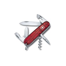 Ніж Victorinox Spartan 91мм,12функ,черв.прозор (блістер)