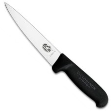 Нож кухонный разделочный Victorinox Fibrox 18 см, черный