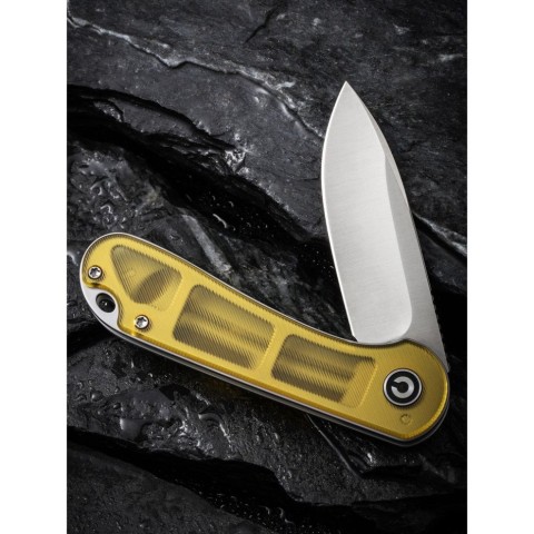 Ніж складаний кишеньковий Civivi Elementum, (7.5 см) D2 / Ultem