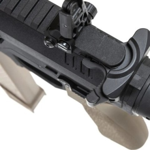 Пістолет-кулемет Specna Arms SA-FX02 Flex Hal Etu with orange discharge device Half-Tan