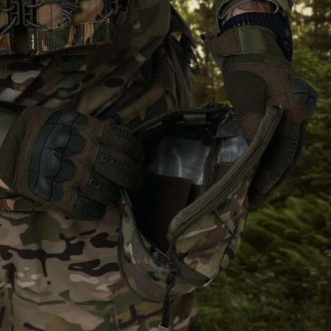 Аптечка Ukrarmor збільшена PRO (підсумок-органайзер). Cordura 1000 Мультикам