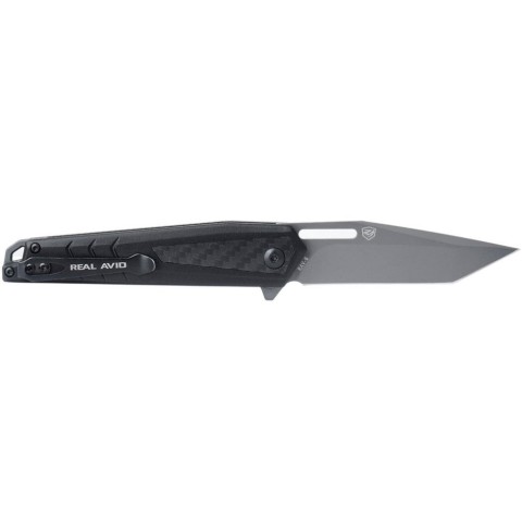 Ніж Real Avid RAV-6, Titanium, Aluminum + CF black