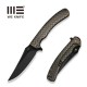 Ніж складаний туристичний Weknife Dracarys, (9.1 см) Böhler M390 / титан 6AL4V бронзовий/чорний
