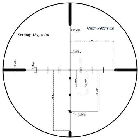 Прицел оптический Vector Optics Matiz 6-18x44 (25,4 мм) SFP