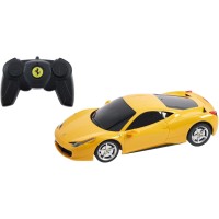 Машинка Rastar Ferrari 458 Italia 1:24 ц:желтый