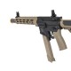Пістолет-кулемет Specna Arms SA-FX02 Flex Hal Etu with orange discharge device Half-Tan