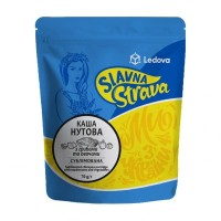 Каша нутова з грибами та овочами