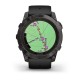 Смарт-годинник Garmin fenix 7X Pro Sapphire Solar Edition карбоново-сірий титановий DLC з чорним ремінцем