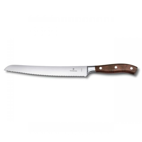 Набір кухонний Victorinox Grand Maitre Сhef's Wood Cutlery Block 6шт з дерев. ручкою з підставкою (5 ножів, віделка)