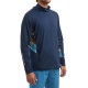 Реглан Pelagic Exo-Tech Hooded Fishing Shirt L Navy