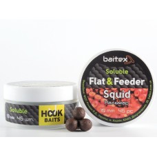 Бойлы Baitex пылящие Flat & Feeder Squid 10 мм (45 шт)
