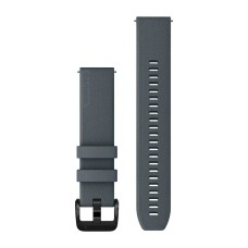 Швидкозмінні ремінці Garmin силіконові (20 мм) сутінкові з чорною фурнітурою