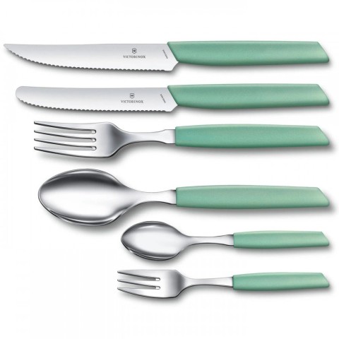 Кухонна виделка Victorinox Swiss Modern Table 20см з мятн. ручкою