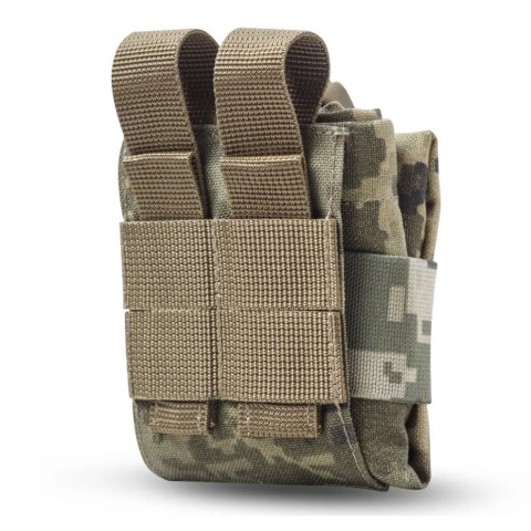 Сумка скидання магазинів.Ukrarmor Кріплення Molle. Cordura 500D Піксель
