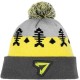 Шапка Select Skeleton 58 gray/yellow