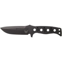 Ніж Benchmade Sibert Adamas, фікс, паракорд, чорний (375BK-1)